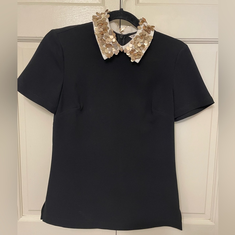 Trina Turk sequin embellished top